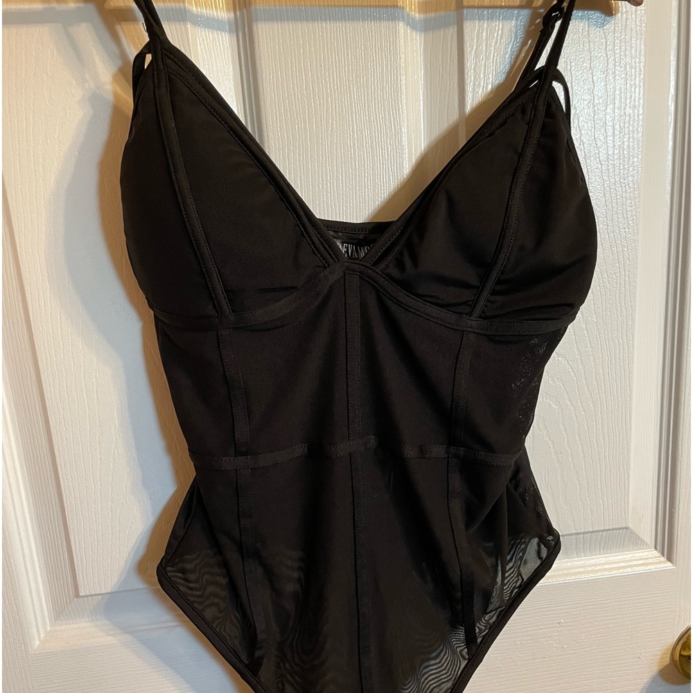 NEW* Black Mesh BodySuit